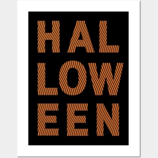 HALLOWEEN Scary Spooky Letters Posters and Art